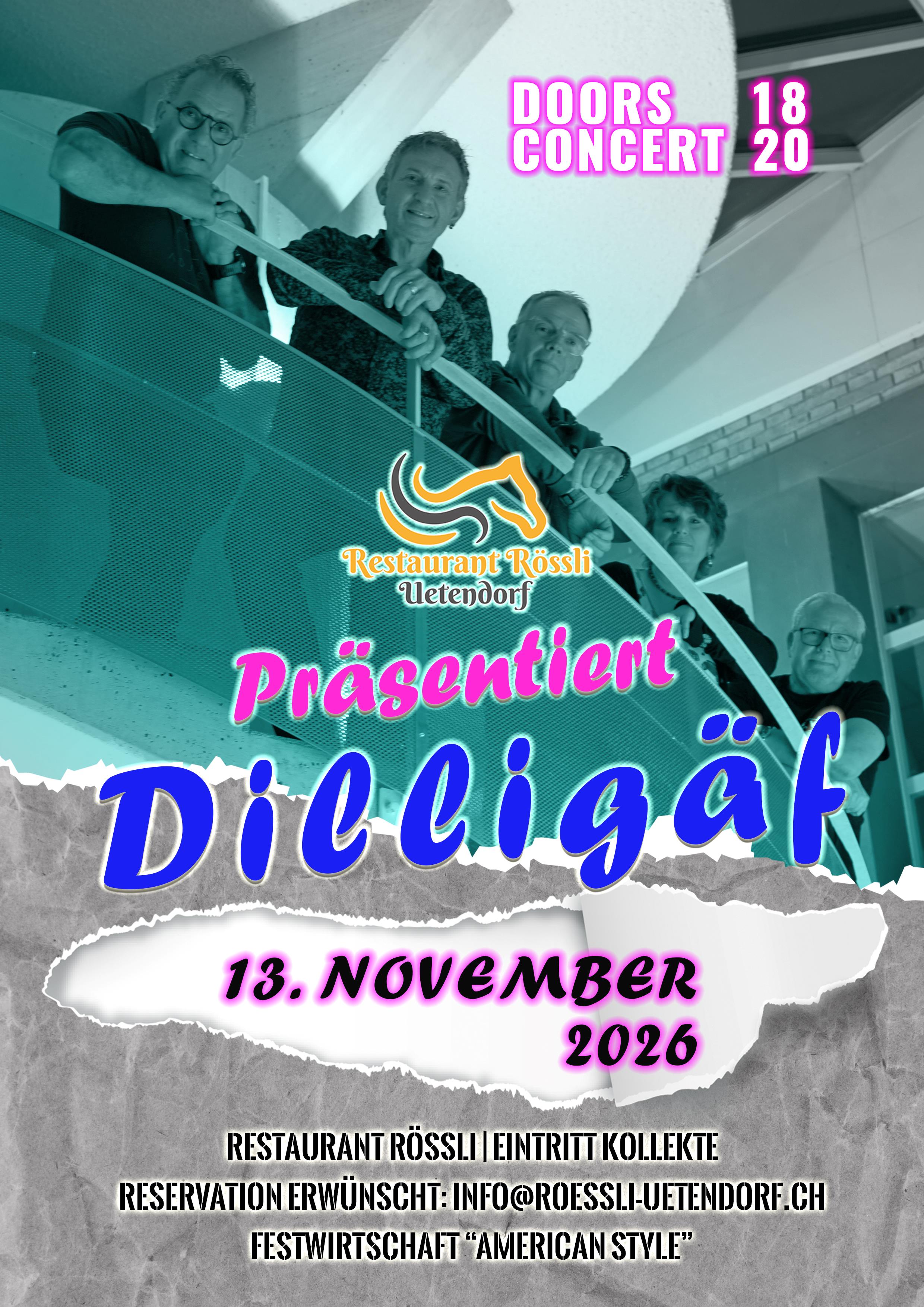 Flyer Dilligäf